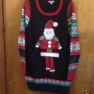 Kela Santa Christmas Sweater Size Medium